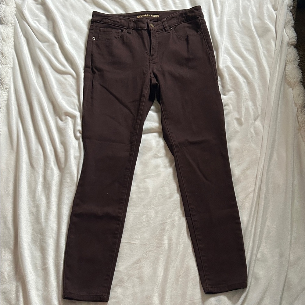 Michael Kors Dark Brown Trousers